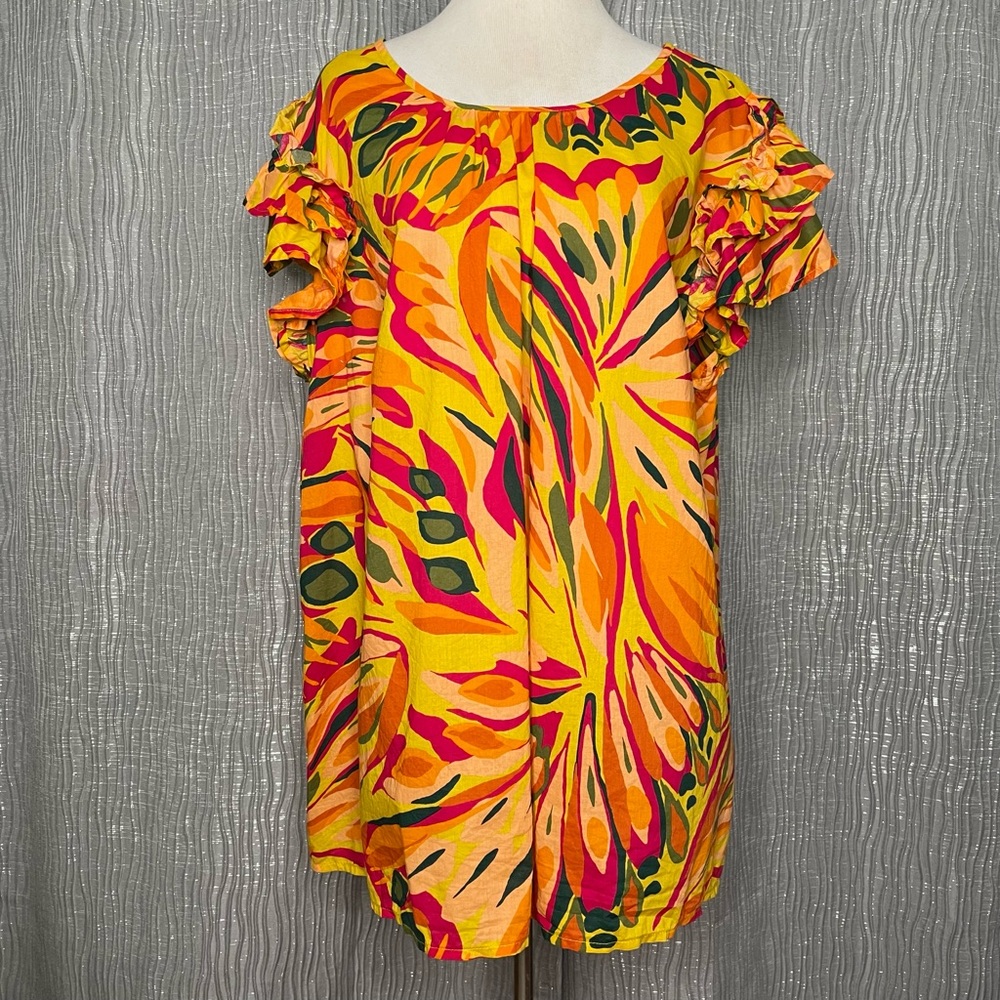Terra & Sky A-line calypso top